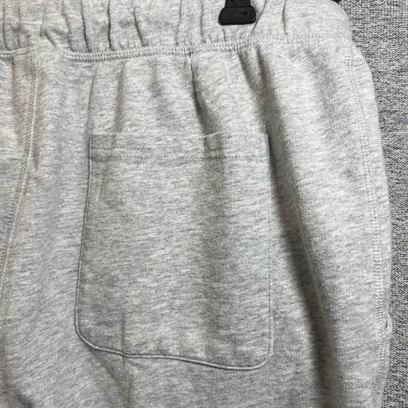 Eddie Bauer Lounge Pants Men's Large Light Heather Gray Zip Pockets Mid Rise - Picture 6 of 15